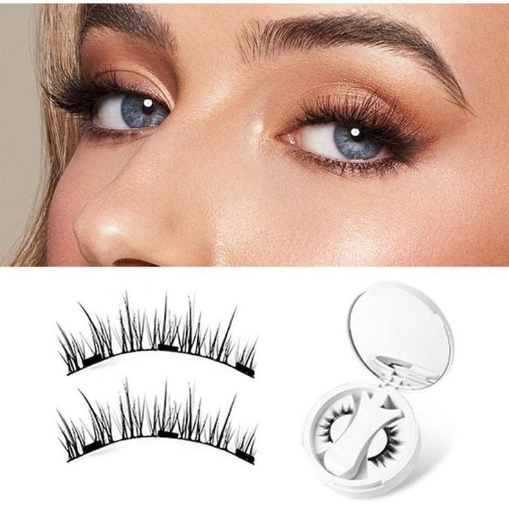 ✨Faux-cils magnétiques - Effet naturel & Pose en 3 secondes sans colle !