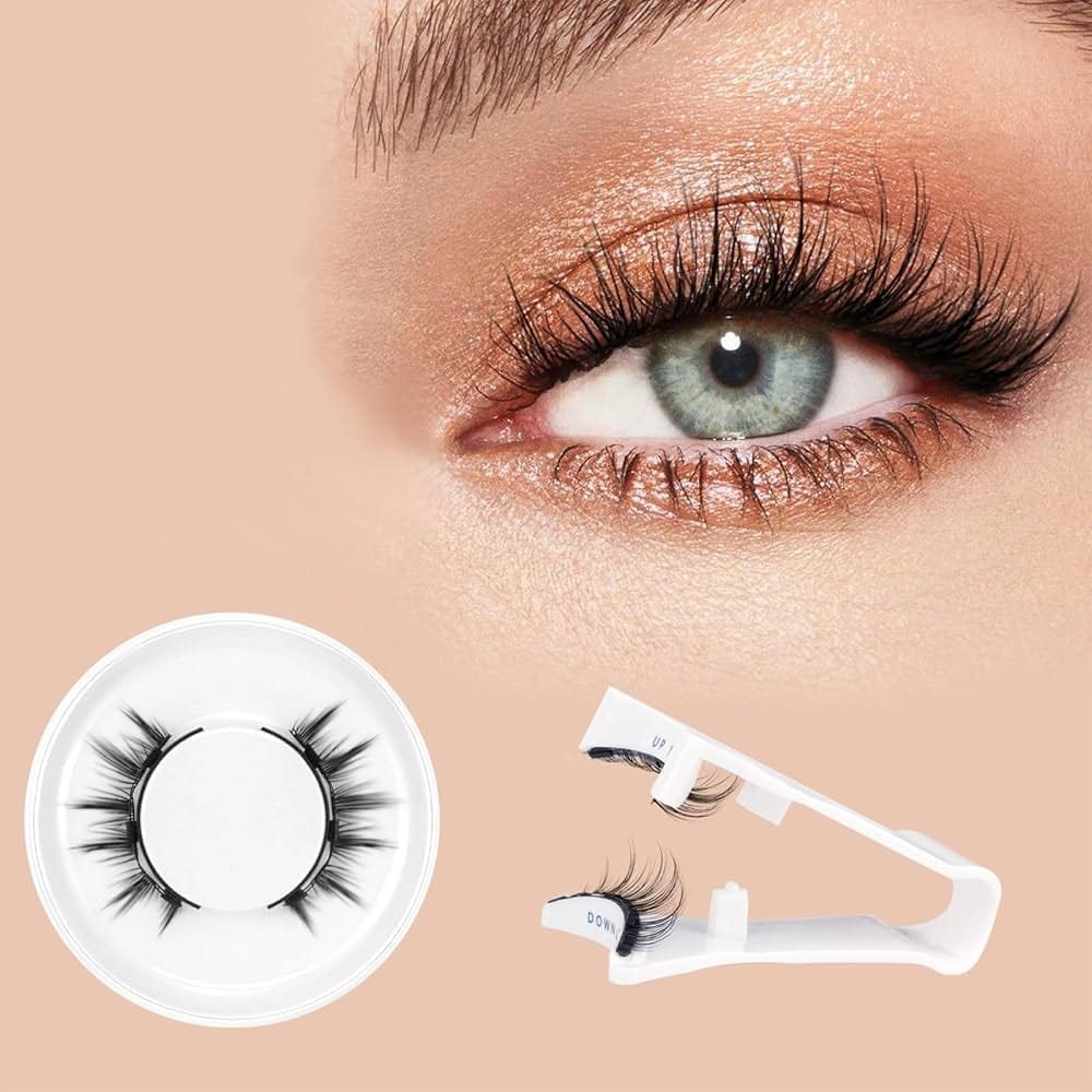 ✨Faux-cils magnétiques - Effet naturel & Pose en 3 secondes sans colle !
