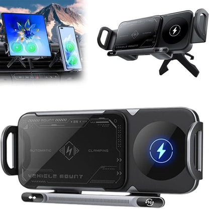 ✨Support téléphone Intelligent - Recharge rapide & Rotation 360°
