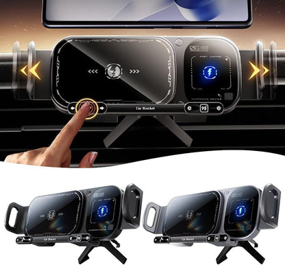 ✨Support téléphone Intelligent - Recharge rapide & Rotation 360°