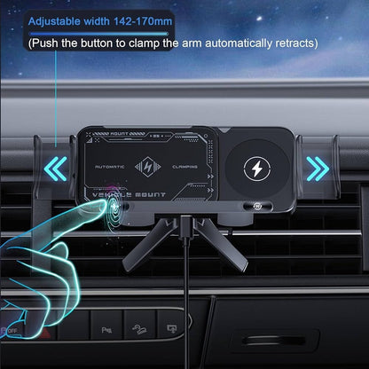 ✨Support téléphone Intelligent - Recharge rapide & Rotation 360°