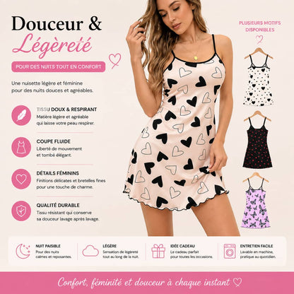 🌸 Nuisette Douce &amp; Légère – Confort et Féminité