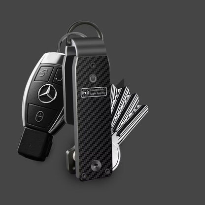 🔐Le porte-clés intelligent multifonction qui sécurise vos essentiels