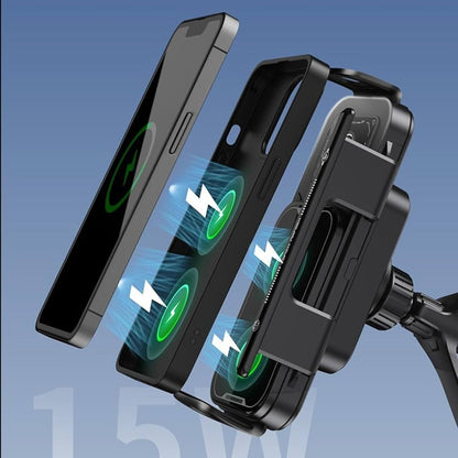 ✨Support téléphone Intelligent - Recharge rapide & Rotation 360°