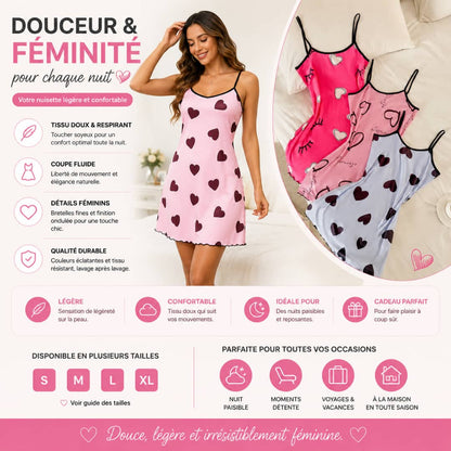 🌸 Nuisette Douce &amp; Légère – Confort et Féminité