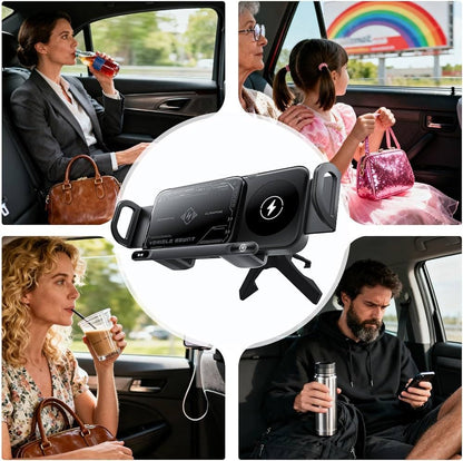 ✨Support téléphone Intelligent - Recharge rapide & Rotation 360°