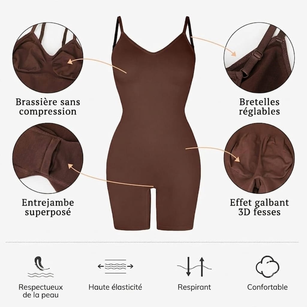 👗Un body gainant qui sublime votre silhouette