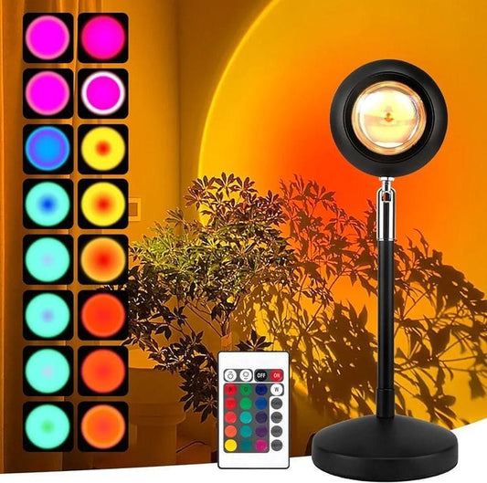 🌅 Lampe Sunset LED – Transformez votre intérieur en instant magique