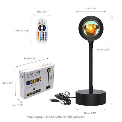 🌅 Lampe Sunset LED – Transformez votre intérieur en instant magique